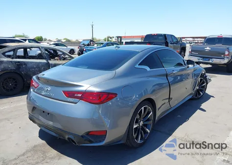 2017 Infiniti Q60 2.0T Premium z USA, uszkodzony, nr VIN JN1CV7EK4HM110610